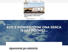 Tablet Screenshot of ecozdnaserca.blox.pl