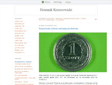 Tablet Screenshot of krzeszowicki.blox.pl