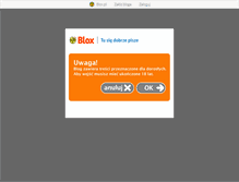 Tablet Screenshot of mamuski.blox.pl