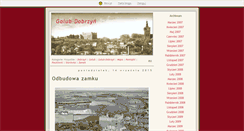 Desktop Screenshot of golub.blox.pl