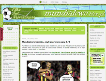 Tablet Screenshot of mundialowo.blox.pl