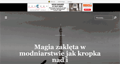 Desktop Screenshot of ekapelusikrekodzielo.blox.pl