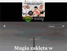 Tablet Screenshot of ekapelusikrekodzielo.blox.pl