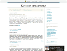 Tablet Screenshot of kuchniastaropolska.blox.pl