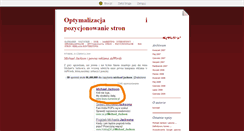 Desktop Screenshot of optymalizacja.blox.pl
