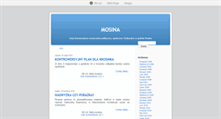 Desktop Screenshot of mosina.blox.pl