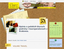 Tablet Screenshot of biurapodrozy.blox.pl