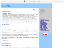 Tablet Screenshot of kubawakacje.blox.pl