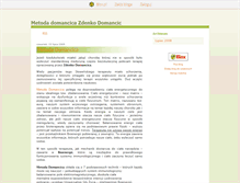 Tablet Screenshot of metodadomancica.blox.pl