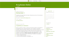 Desktop Screenshot of ksiazkowodolne.blox.pl