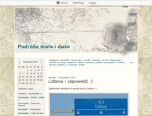 Tablet Screenshot of naszepodrozemaleiduze.blox.pl