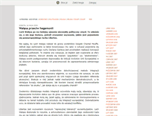 Tablet Screenshot of imponderabilium.blox.pl