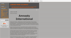 Desktop Screenshot of humanrightsarebroken.blox.pl