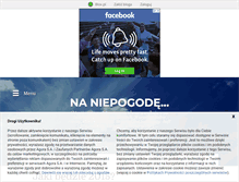 Tablet Screenshot of naniepogode.blox.pl