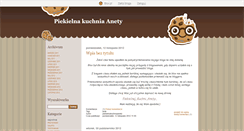 Desktop Screenshot of piekielnakuchniaanety.blox.pl