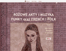 Tablet Screenshot of aktyrozowe.blox.pl