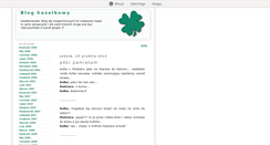 Desktop Screenshot of haselka.blox.pl
