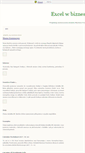 Mobile Screenshot of excelwbiznesie.blox.pl