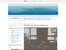 Tablet Screenshot of cwiczeniazpatrzenia.blox.pl