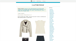 Desktop Screenshot of lazymonday.blox.pl