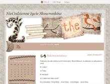 Tablet Screenshot of niecodziennosc.blox.pl