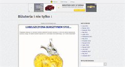 Desktop Screenshot of bizuteriabizuteria.blox.pl