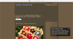 Desktop Screenshot of dodajiwymieszaj.blox.pl