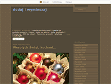 Tablet Screenshot of dodajiwymieszaj.blox.pl