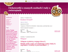 Tablet Screenshot of hannahigwiazdy.blox.pl