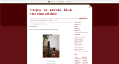 Desktop Screenshot of nalewkipolskie.blox.pl