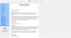 Desktop Screenshot of daniazabytki.blox.pl