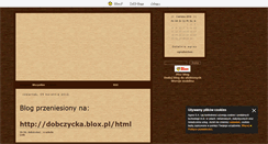 Desktop Screenshot of dobczycka1.blox.pl