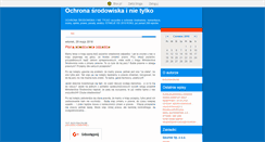 Desktop Screenshot of ekologia.blox.pl