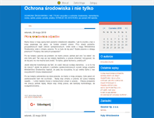 Tablet Screenshot of ekologia.blox.pl