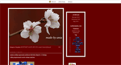 Desktop Screenshot of madebyania.blox.pl