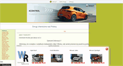 Desktop Screenshot of chemtrails.blox.pl