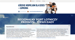 Desktop Screenshot of bieszczadyairport.blox.pl