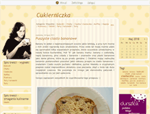 Tablet Screenshot of cukierniczka.blox.pl