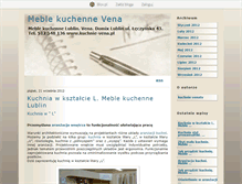 Tablet Screenshot of meblekuchennevenalublin.blox.pl
