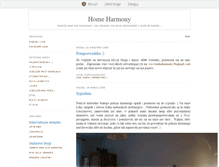 Tablet Screenshot of homeharmony.blox.pl