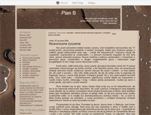 Tablet Screenshot of mojezycietoplanb.blox.pl