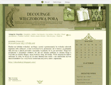 Tablet Screenshot of decobakcyl.blox.pl