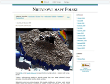 Tablet Screenshot of dziwacznemapy.blox.pl