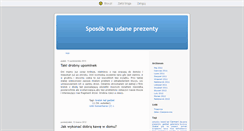 Desktop Screenshot of dobryprezent.blox.pl