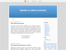 Tablet Screenshot of dobryprezent.blox.pl