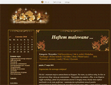 Tablet Screenshot of haftowanie.blox.pl