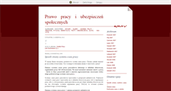 Desktop Screenshot of polskieprawopracy.blox.pl