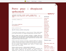 Tablet Screenshot of polskieprawopracy.blox.pl