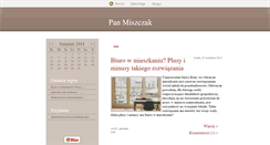 Desktop Screenshot of miszczak.blox.pl