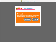 Tablet Screenshot of cuck.blox.pl